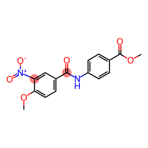 methyl 4-({3-nitro-4-methoxybenzoyl}amino)benzoate