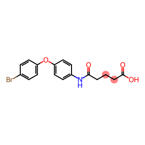 5-{[4-(4-bromophenoxy)phenyl]amino}-5-oxopentanoic acid