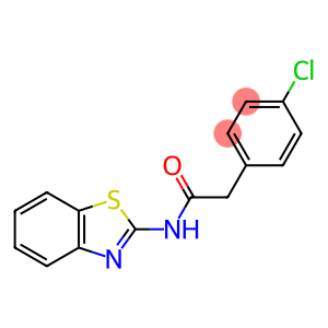 Benzeneacetamide, N-2-benzothiazolyl-4-chloro-