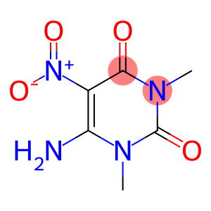 6-氨基-1,3-二甲基-5-硝基-1,2,3,4-四氢嘧啶-2,4-二酮