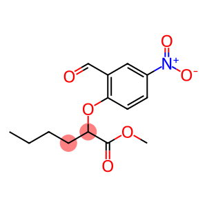 methyl 2-(2-formyl-4-nitrophenoxy)hexanoate