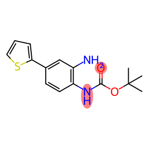 tert-butyl (2-amino-4-(thiophen-2-yl)phenyl)carbamate(WX150097)
