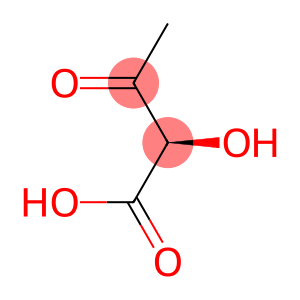 Butanoic acid, 2-hydroxy-3-oxo-, (2R)- (9CI)