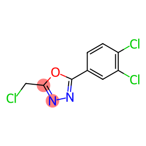 2-(CHLOROMETHYL)-5-(3,4-DICHLOROPHENYL)-1,3,4-OXADIAZOLE