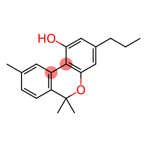 6H-Dibenzo[b,d]pyran-1-ol, 6,6,9-trimethyl-3-propyl-