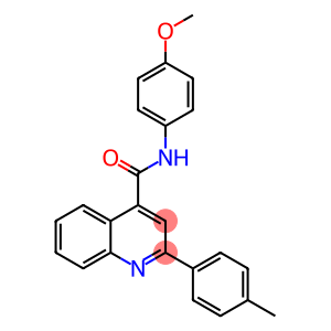N-(4-methoxyphenyl)-2-(4-methylphenyl)quinoline-4-carboxamide