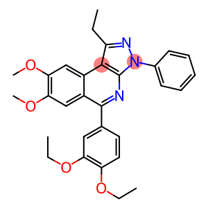 5-(3,4-diethoxyphenyl)-1-ethyl-7,8-dimethoxy-3-phenyl-3H-pyrazolo[3,4-c]isoquinoline