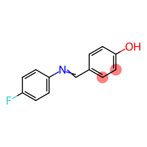 (E)-4-((4-Fluorophenylimino)methyl)phenol