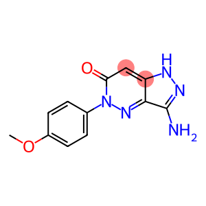 3-amino-5-(4-methoxyphenyl)-1H,5H,6H-pyrazolo[4,3-c]pyridazin-6-one