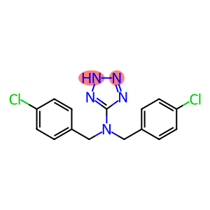 2H-Tetrazol-5-amine, N,N-bis[(4-chlorophenyl)methyl]-