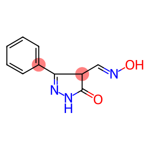 4-[(1E)-(hydroxyimino)methyl]-3-phenyl-4,5-dihydro-1H-pyrazol-5-one
