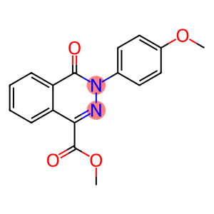 methyl 3-(4-methoxyphenyl)-4-oxo-3,4-dihydrophthalazine-1-carboxylate