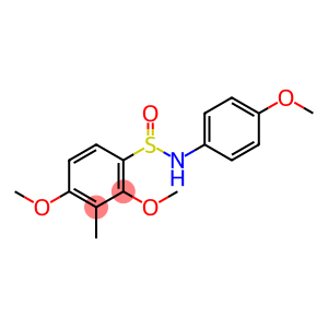 Benzenesulfinamide, 2,4-dimethoxy-N-(4-methoxyphenyl)-3-methyl-