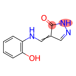 4-{[(2-hydroxyphenyl)amino]methylidene}-4,5-dihydro-1H-pyrazol-5-one