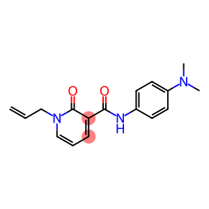 N-[4-(dimethylamino)phenyl]-2-oxo-1-(prop-2-en-1-yl)-1,2-dihydropyridine-3-carboxamide