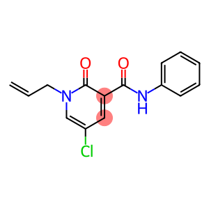 1-ALLYL-5-CHLORO-2-OXO-N-PHENYL-1,2-DIHYDRO-3-PYRIDINECARBOXAMIDE