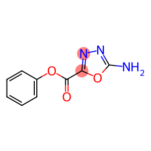 1,3,4-Oxadiazole-2-carboxylicacid,5-amino-,phenylester(9CI)