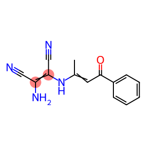 (2Z)-2-amino-3-{[(2E)-4-oxo-4-phenylbut-2-en-2-yl]amino}but-2-enedinitrile