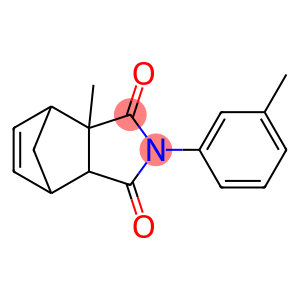 3a-methyl-2-(3-methylphenyl)-3a,4,7,7a-tetrahydro-1H-4,7-methanoisoindole-1,3(2H)-dione