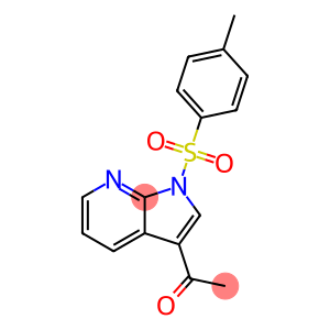 1-[1-(4-methylphenyl)sulfonylpyrrolo[2,3-b]pyridin-3-yl]ethanone