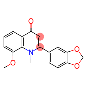 2-(1,3-benzodioxol-5-yl)-8-methoxy-1-methyl-4(1H)-quinolinone