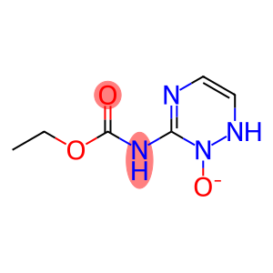 Carbamic  acid,  (2-oxido-1,2,4-triazin-3-yl)-,  ethyl  ester  (9CI)