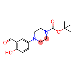 盐酸维拉佐酮中间体TERT-BUTYL 4-(3-FORMYL-4-HYDROXYPHENYL)PIPERAZINE-1-CARBOXYLATE