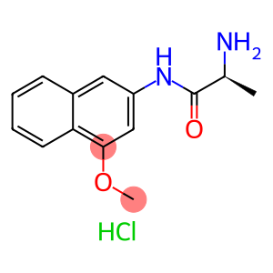 l-alanine 4-methoxy-β-naphthylamide hydrochloride