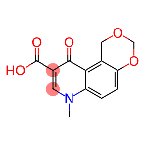 7-methyl-10-oxo-7,10-dihydro-1H-[1,3]dioxino[5,4-f]quinoline-9-carboxylic acid