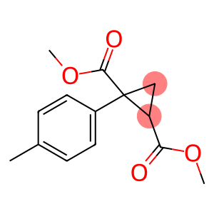 1,2-Cyclopropanedicarboxylicacid, 1-(4-methylphenyl)-, dimethyl ester (9CI)