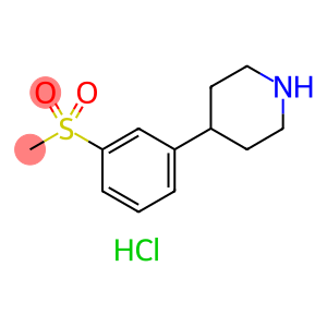 4 - (3 - 甲基磺酰基苯基)哌啶;盐酸盐