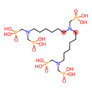 Phosphonomethyliminobis(6,1-hexanediylnitrilo)tetrakismethylenetetrakisphosphonic acid