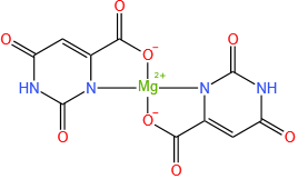 bis(1,2,3,6-tetrahydro-2,6-dioxo-4-pyrimidinecarboxylato-n3,o4)-magnesiu(
