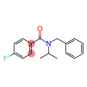 Benzamide, 4-fluoro-N-(1-methylethyl)-N-(phenylmethyl)-