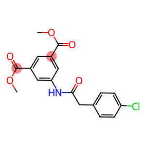 dimethyl 5-{[(4-chlorophenyl)acetyl]amino}isophthalate