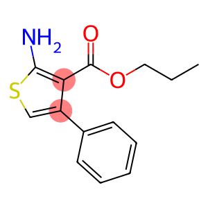 2-氨基-4-苯基-噻吩-3-羧酸丙酯