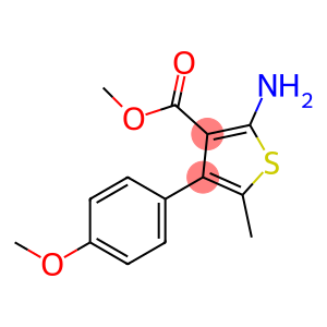 2-氨基-4-(4-甲氧苯基)-5-甲基-噻吩-3-甲酸甲酯
