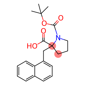 1-boc-2-(1-naphthylmethyl)-2-pyrrolidinecarboxylic acid