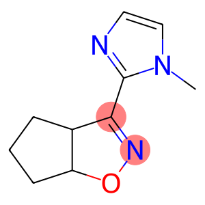 4H-Cyclopent[d]isoxazole,3a,5,6,6a-tetrahydro-3-(1-methyl-1H-imidazol-2-yl)-(9CI)