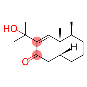 2(1H)-Naphthalenone, 4a,5,6,7,8,8a-hexahydro-3-(1-hydroxy-1-methylethyl)-4a,5-dimethyl-, (4aR,5S,8aR)-