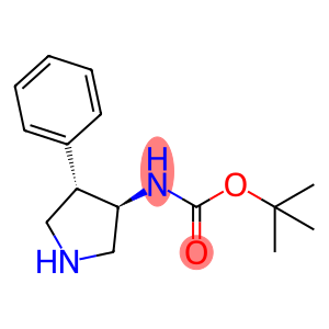 反式4-苯基吡咯烷-3-基氨基甲酸叔丁酯