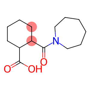 Cyclohexanecarboxylic acid, 2-[(hexahydro-1H-azepin-1-yl)carbonyl]-