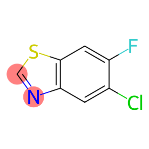5-chloro-6-fluoro-benzothiazole