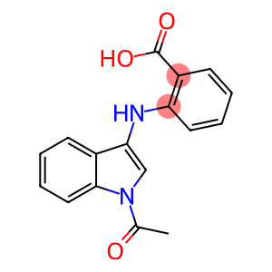 Benzoic acid, 2-[(1-acetyl-1H-indol-3-yl)amino]-