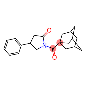 1-(1-adamantylcarbonyl)-4-phenyl-2-pyrrolidinone