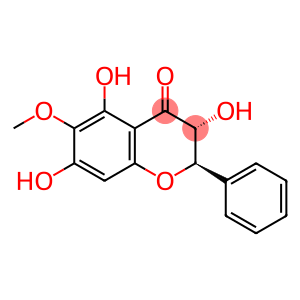 4H-1-Benzopyran-4-one, 2,3-dihydro-3,5,7-trihydroxy-6-methoxy-2-phenyl-, (2R,3R)-