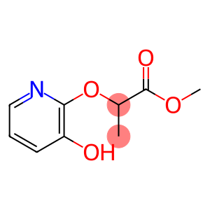 Propanoic acid, 2-[(3-hydroxy-2-pyridinyl)oxy]-, methyl ester