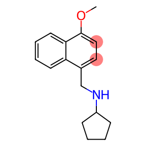 1-Naphthalenemethanamine, N-cyclopentyl-4-methoxy-