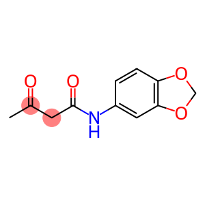 Butanamide, N-1,3-benzodioxol-5-yl-3-oxo-