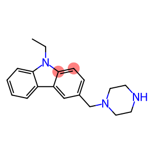 9H-Carbazole, 9-ethyl-3-(1-piperazinylmethyl)-